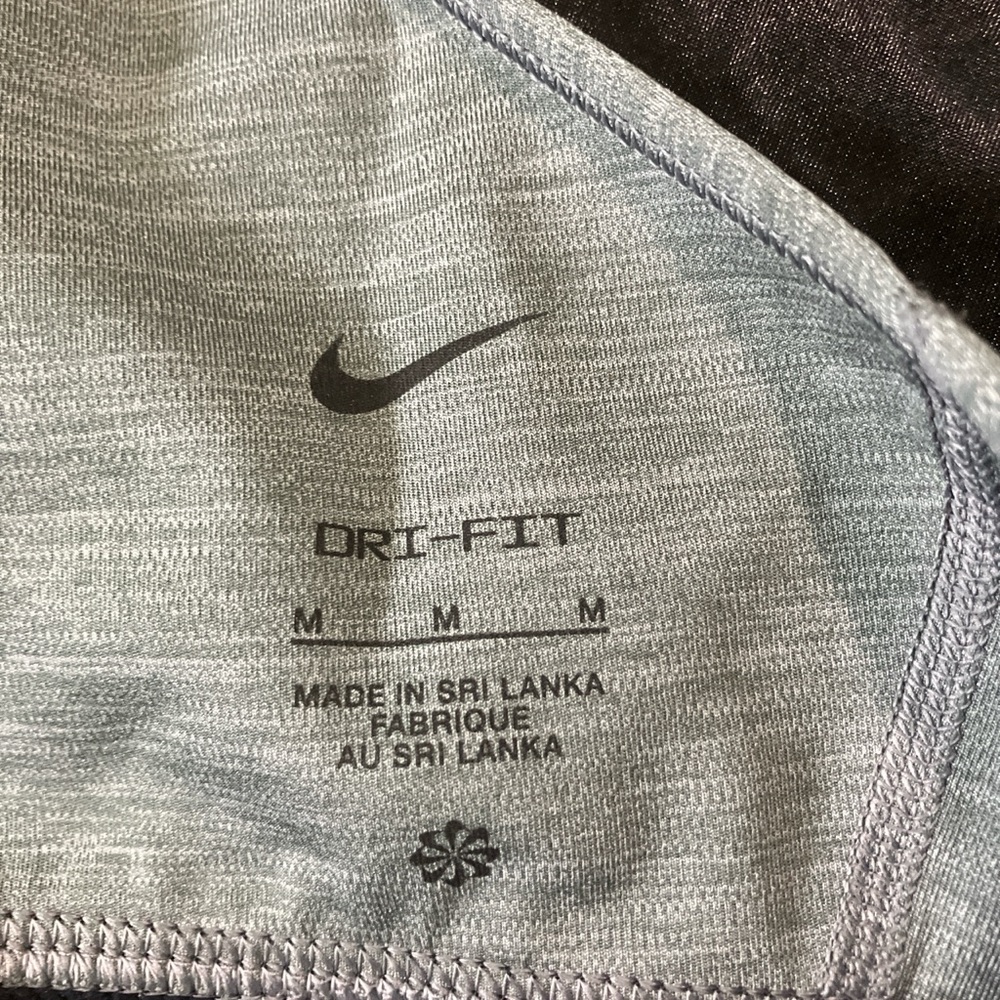 Nike Dri-FIT Gray Athletic sports bra